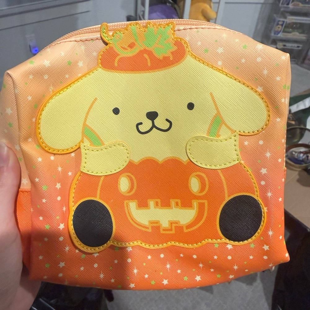 Pompompurin Cosmetic Bag Halloween
